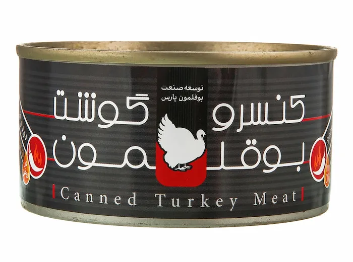 قیمت خرید کنسرو بوقلمون پارس + مشخصات، عمده ارزان